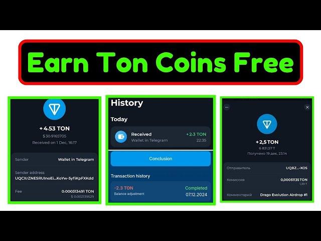 3 Best Telegram Bots to Earn Free TON Coins Instantly (2025 Guide) | Shobhit Kumar