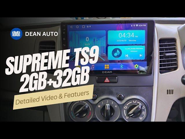 Dean Supreem TS9 (2+32)GB | HD IPS | DSP | QUADCORE |  Detailed Video