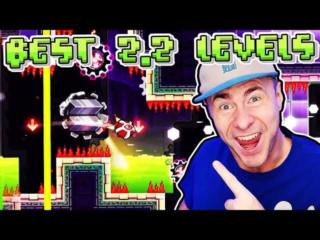 THE BEST Geometry Dash 2.2 NON-PLATFORMER Levels