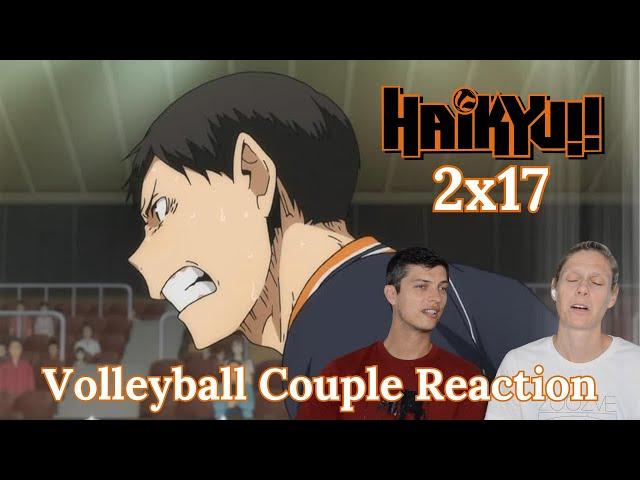 Volleyball Couple Reaction to Haikyu!! S2E17: "The Battle Without Will Power"