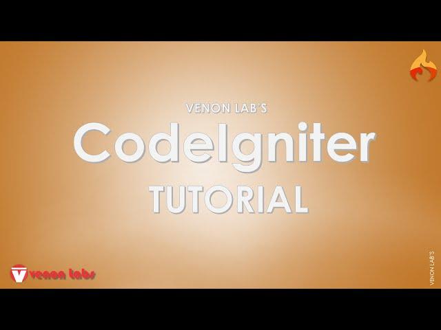 Codeigniter MVC