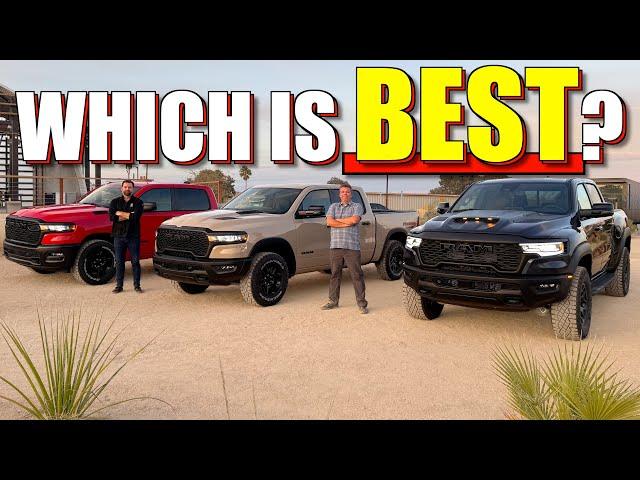 Which Ram Off-Road Truck Is the BEST For You: The Ram 2500 Rebel, Warlock or RHO?