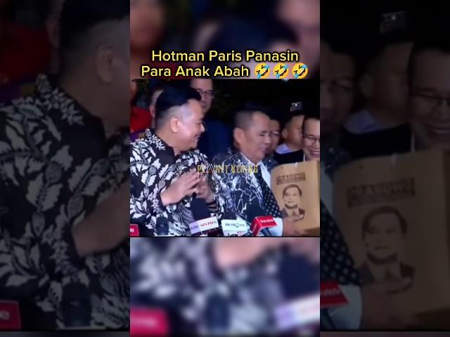 NGAKAK  Kelakuan King Hotman Paris #prabowo #presiden2024 #viral