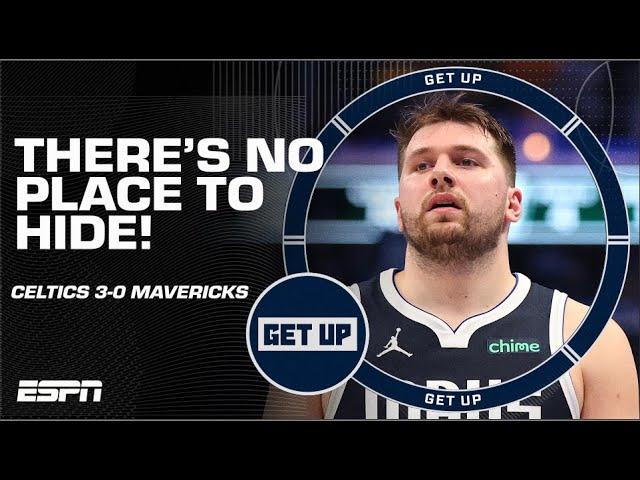 DRAINING TO WATCH?! Luka Doncic is the MOST DISAPPOINTING in the NBA Finals?! | Get Up