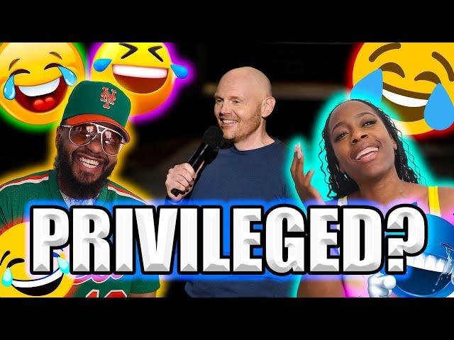 Bill Burr- White Women Privilege (REACTION)- Bill Keeps It Real LOL- BLACK COUPLE REACTS