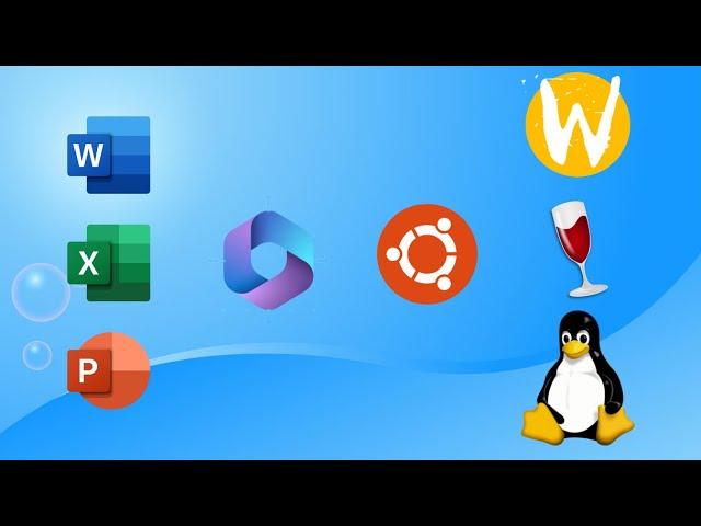 Office 365 docker image | Wine 9.8 devel | Ubuntu 20.04 image #ubuntu  #office365 #linux #wine