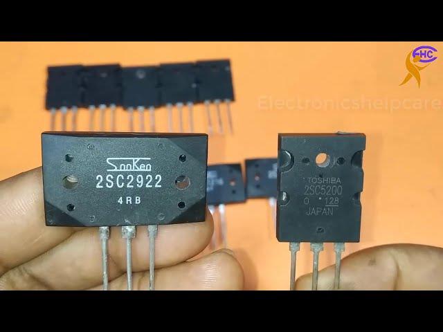 Sanken transistor vs Toshiba transistor