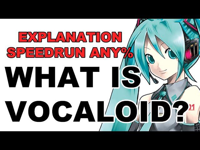 Explaining Vocaloid in under 3 minutes