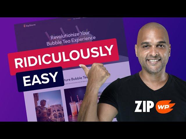 WordPress AI Builder ZipWP - WHY IS IT SO RIDICULOUSLY EASY?