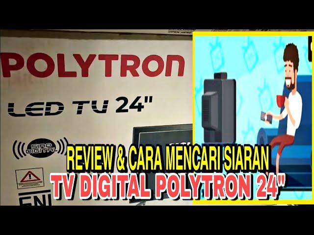 How to search for polytron PLD 24V0853 digital tv broadcasts