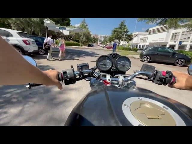 Ducati Monster 620 ie 2003 - Quick Ride at University Park (UniPA) - Palermo Italy [FULL HD - HDR]