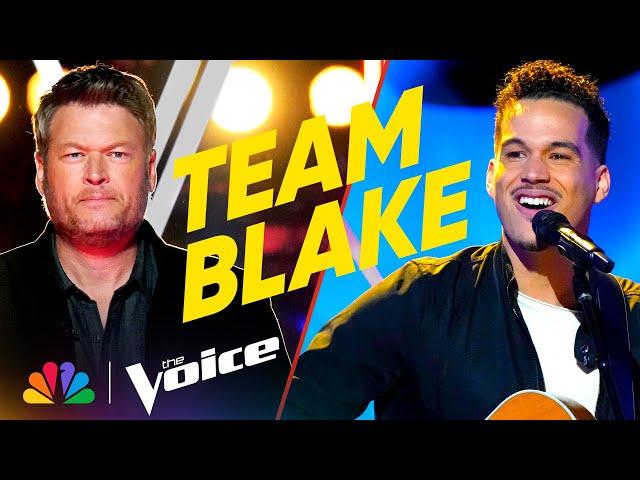 The Best Blind Auditions from Team Blake | The Voice | NBC