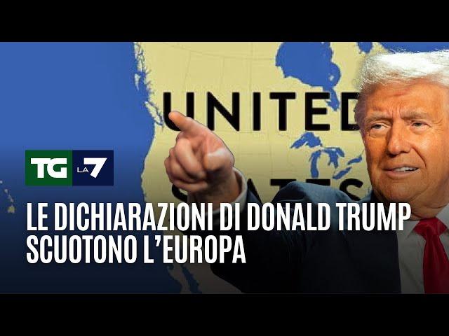 Le dichiarazioni di Donald Trump scuotono l'Europa