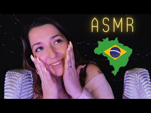 ASMR | Trying to Speak Portuguese / Tentando Falar Português Brasileiro  ( Depois 3 Anos)