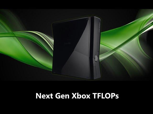 Xbox Anaconda and Lockhart TFlop Talk