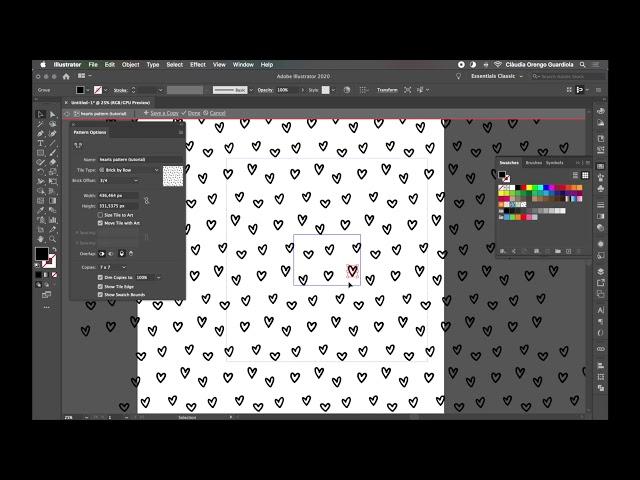 How to Create Seamless Patterns in Adobe Illustrator