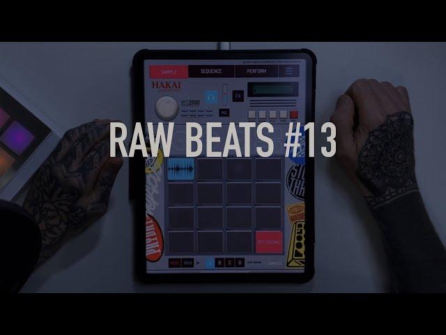 NervousCook$ - RAW Beats #13 -  (Narrated) iPad Koala Sampler Hip Hop Vinyl Sampling Making A Beat