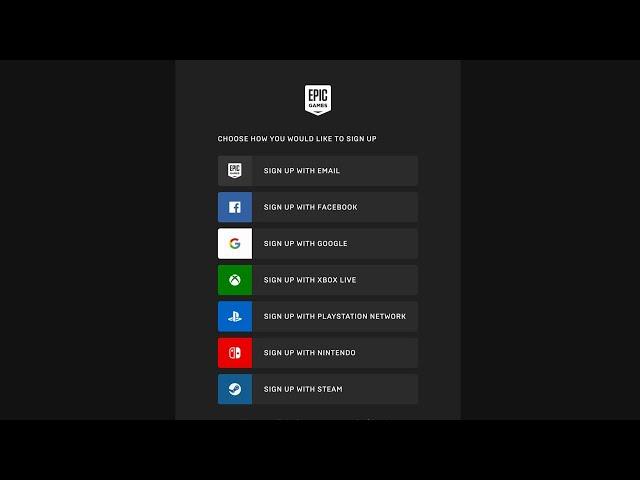 How to Create an Epic Games Account