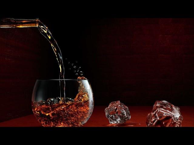 Pouring Whiskey into Glass 02 - Sound Effect