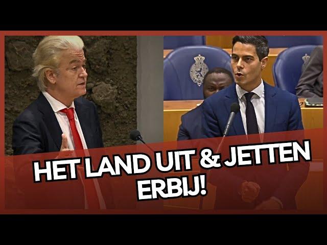 Wilders is Jetten SPUUGZAT in debat over ‘JODENJACHT’! Paspoort afpakken!