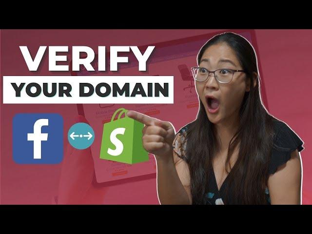 How to Verify Your Domain for Facebook and Shopify