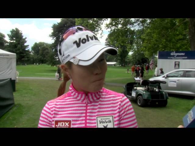 Meena Lee tied for the early lead after first-round 66 at the Wegmans LPGA Championship