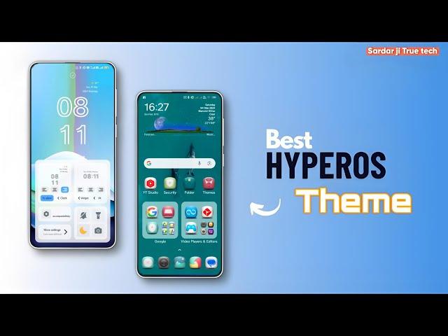  Xiaomi HyperOS Themes miui 12-13-14 + hyperOS| HyperOS New Themes Sardar ji True tech #miui