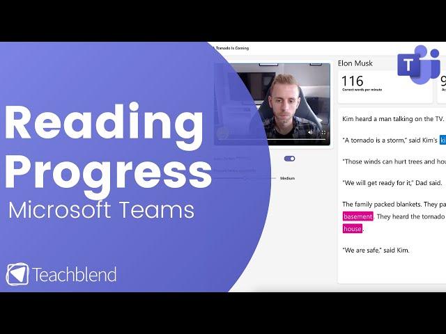 Microsoft Teams - Reading Progress Teacher & Student Guide