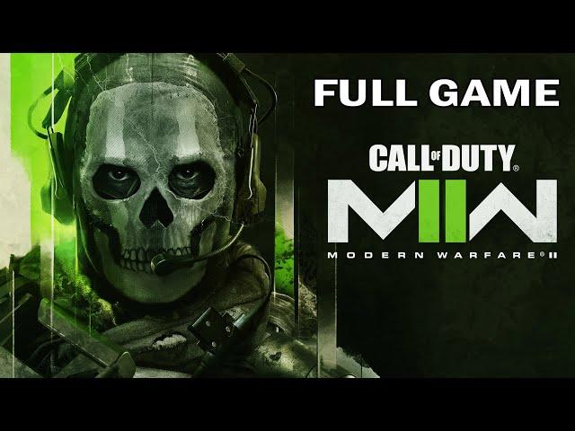 CALL of DUTY: MODERN WARFARE II  (FULL GAME!) /4K/1440p-ULTRA/RTX3090 [timestamped!]