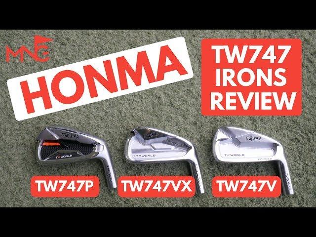 Honma TW747 Irons Review - All 3 Models!!