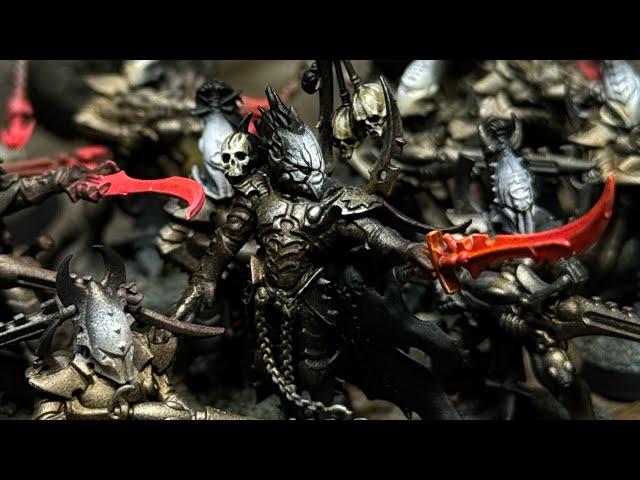 Speed Painting a Black Metal Inspired Drukhari Army