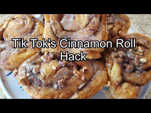 Tik Tok's Cinnamon Rolls Hack