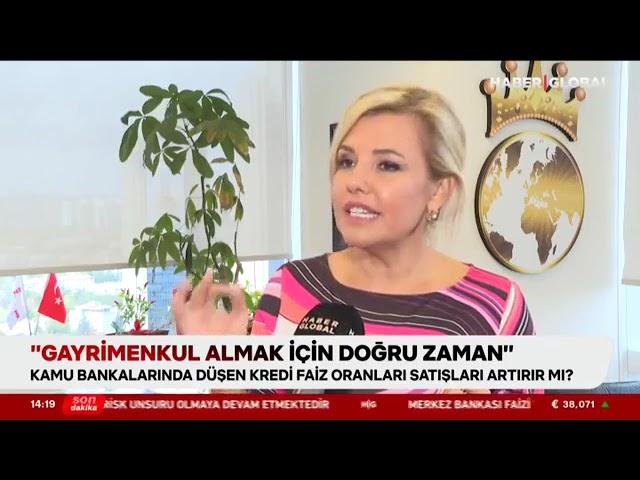 Evrim Kırmızıtaş - Haber Global - Konut Kredisi Faizleri Düştü