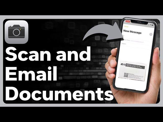 How To Scan Documents On iPhone And Send To Email