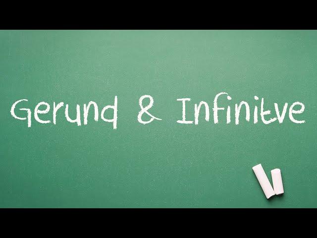 Gerund & Infinitive │ English Grammar Lesson