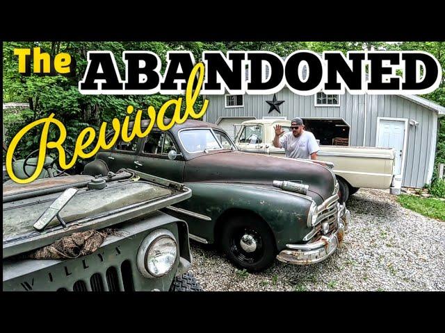 RETURN of the "ABANDONED REVIVAL"  1948 Pontiac Streamliner Deluxe!