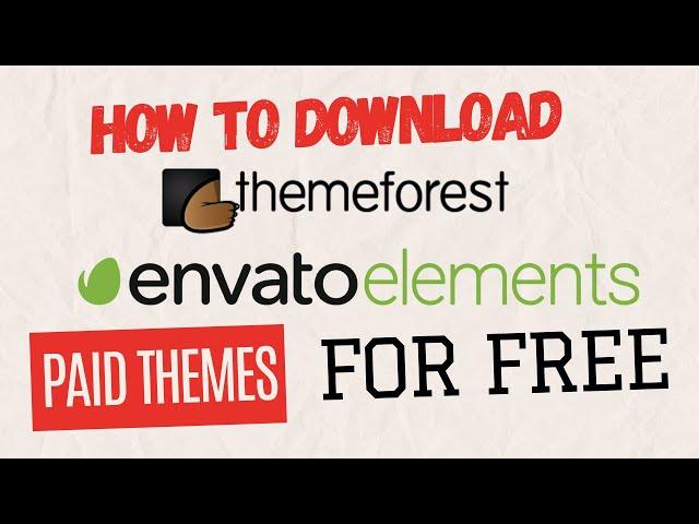 How to get Themeforest | Envato Market Premium WordPress themes for FREE in 2024