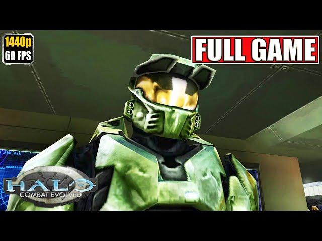 Halo Combat Evolved Gameplay Walkthrough [Full Game PC - All Cutscenes Longplay] No Commentary