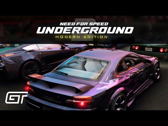 NFS UNDERGROUND 2 - Modern Edition 2023 | First Minutes Gameplay