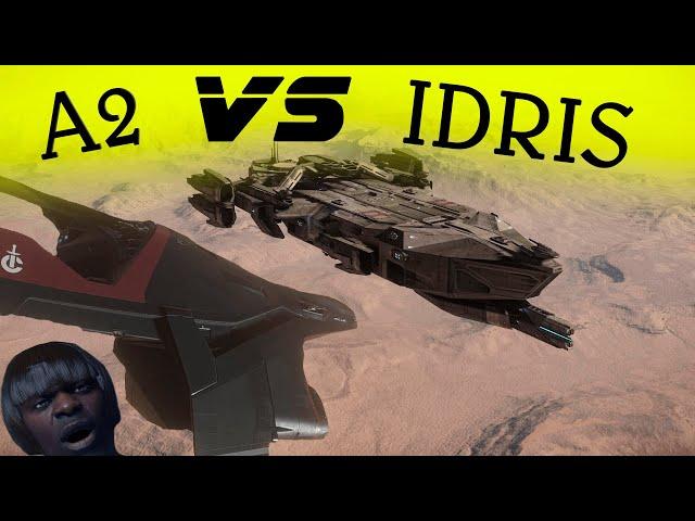 Миссии Combat Assistance в Star Citizen - A2 Hercules Starlifter VS Idris