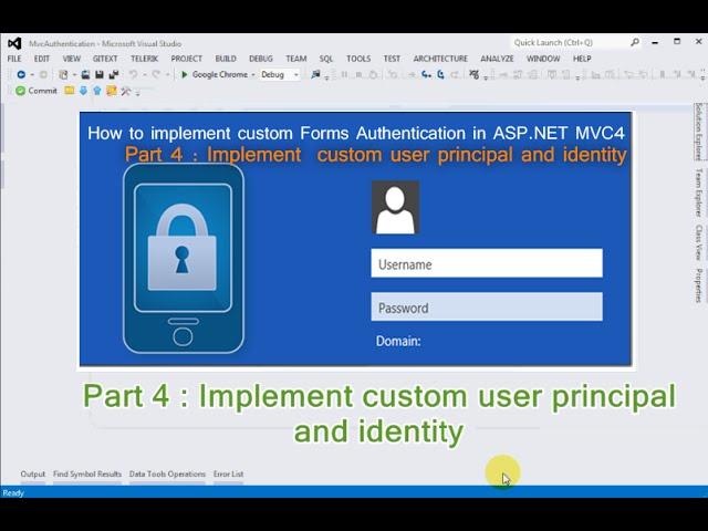 Part 4 - Custom Forms Authentication in ASP.NET MVC4