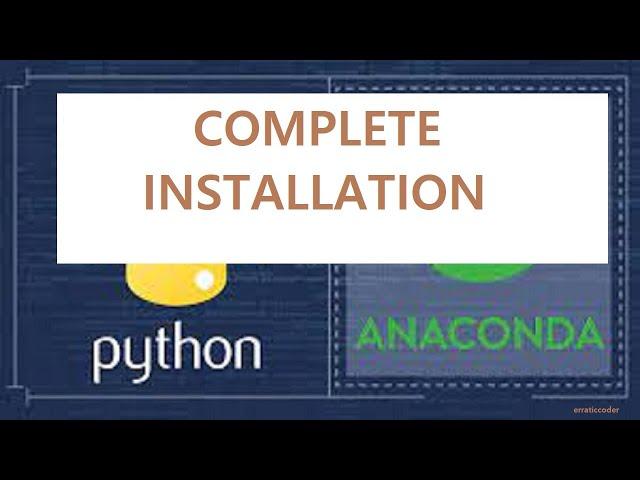 Install Anaconda on Windows 10