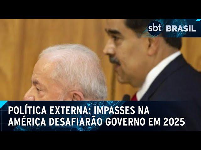 Cenário atual aponta desafios na política externa para o Brasil em 2025 | SBT Brasil (04/01/25)