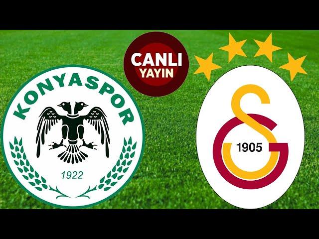 GALATASARAY KONYASPOR MAÇI CANLI İZLE