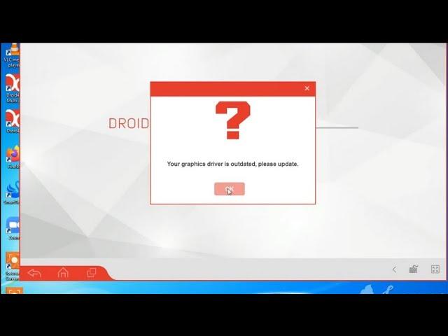 Your Graphics Driver is Outdated Please Update solve eror in droid 4x || Droid 4x eror|| Qadir Gamer