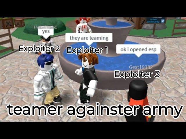 [MM2] exploiters vs toxic teamers...? / read desc ty