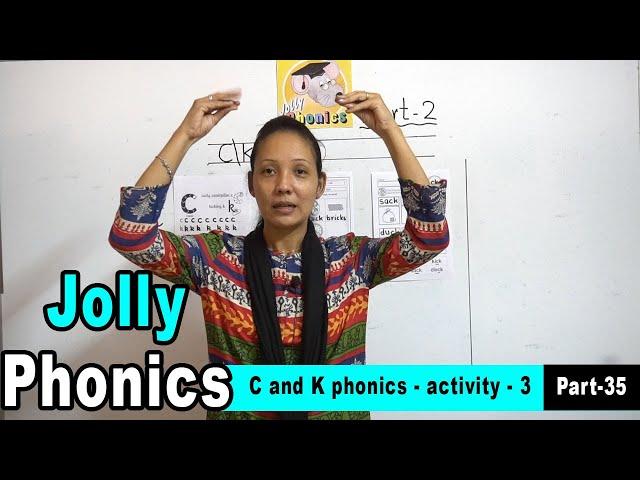 C and K phonics - activity  - 3 | Alphabet sound | Phonics | Phonics sounds of Alphabet - Part-35