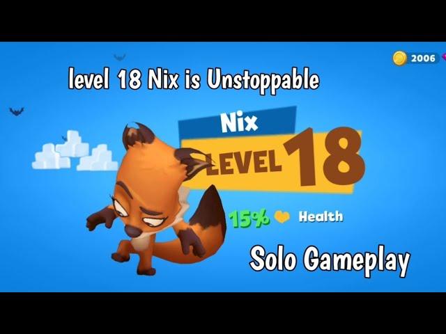 Level 18 Nix is Nightmare | Solo Full | Zooba