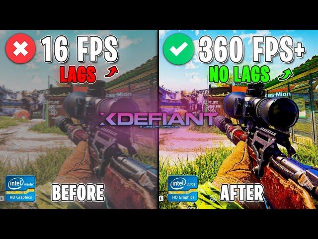 XDefiant - Best Settings for MAX FPS on ANY PC | Fix Lags & Stutters |