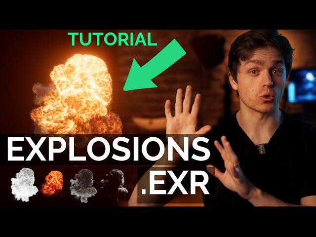 Compositing with EXR Files | FREE VFX Explosions